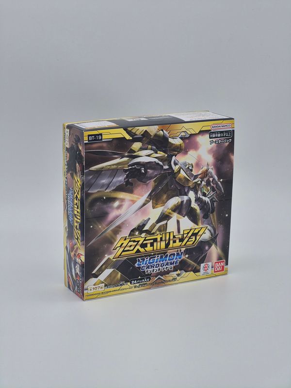 Cross Evolution BT-19 Booster Display - Digimon Card Game