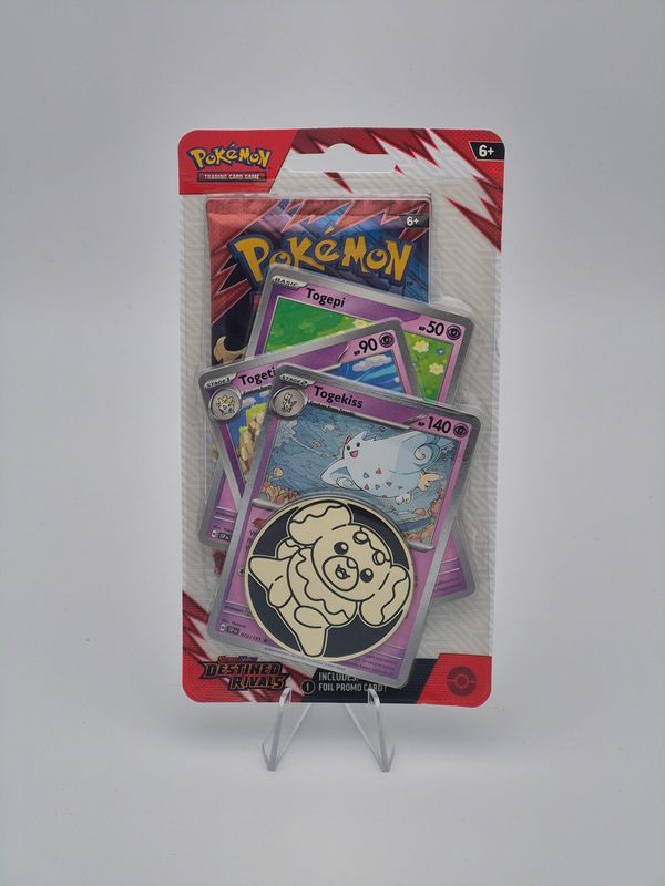 SV10 Destined Rivals Premium Checklane Blister Togekiss, Togetic & Togepi - Pokemon