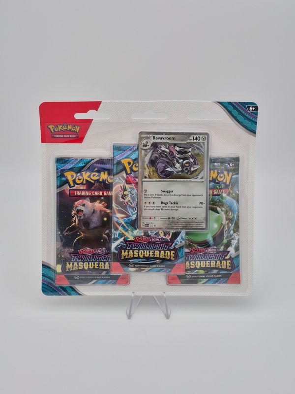 SV06 Twilight Masquerade 3-Pack Blister Revavroom - Pokemon