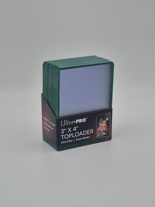 Ultra Pro - Toploader Green Border (25er Pack)