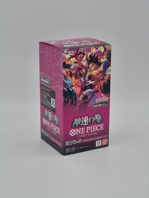 A Fist of Divine Speed OP11 Display (Japanisch) - One Piece Card Game