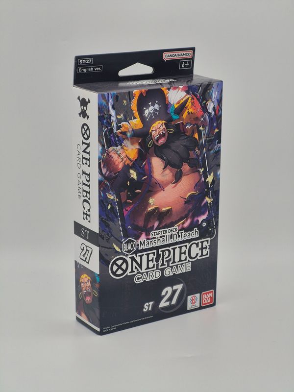 ST27 Starter Deck Black Marshall.D.Teach (Englisch) - One Piece Card Game