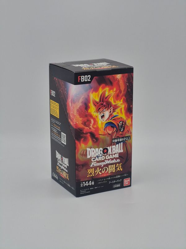 Fusion World FB02 Blazing Aura Booster Display (Japanisch) - Dragon Ball Super Card Game