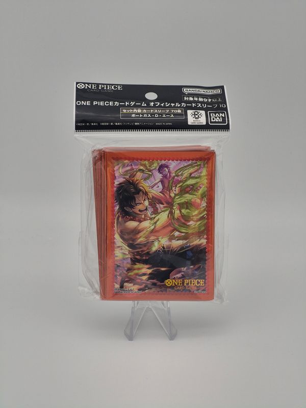 Portgas.D.Ace Official Sleeves Vol. 10 - One Piece Card Game
