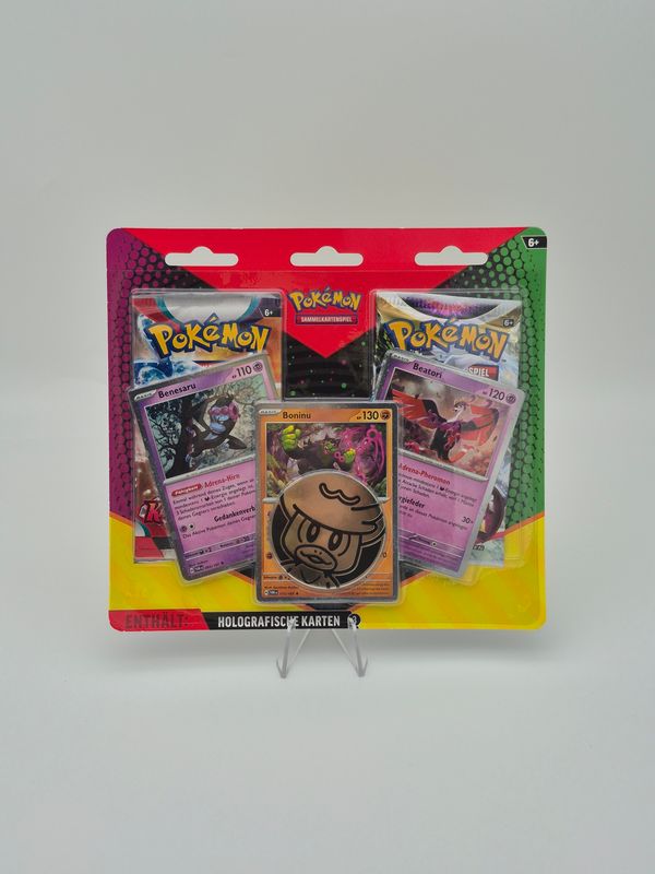 Enhanced 2-Pack Blister Boninu, Benesaru & Beatori 2025 - Pokemon
