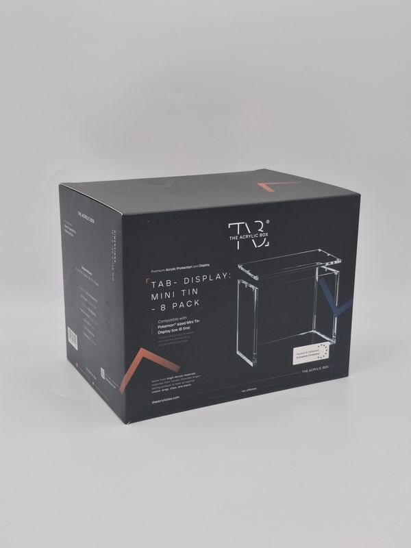The Acrylic Box - Mini Tin Display (8 Mini Tins) Pokemon