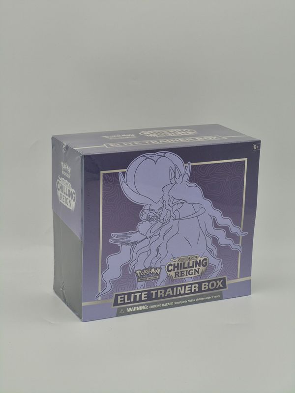 Chilling Reign Elite Trainer Box Shadow Rider Calyrex - Pokemon