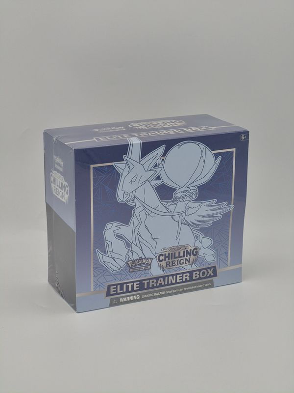 Chilling Reign Elite Trainer Box Ice Rider Calyrex - Pokemon