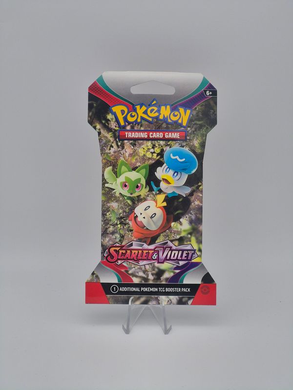 SV01 Scarlet & Violet Sleeved Booster - Pokemon