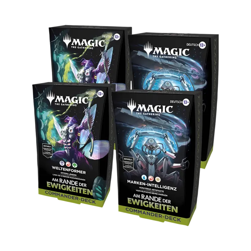 Am Rande der Ewigkeiten Commander Decks (2er Bundle) (Deutsch) - Magic: The Gathering