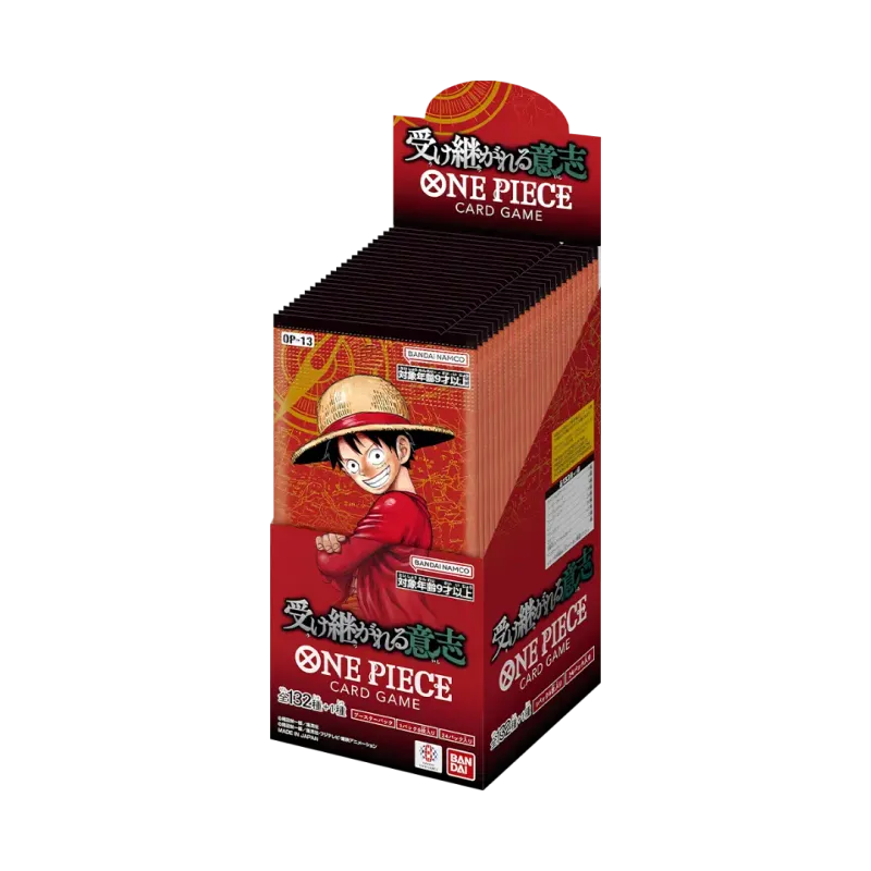 Carrying on His Will OP13 Display (Japanisch) - One Piece Card Game