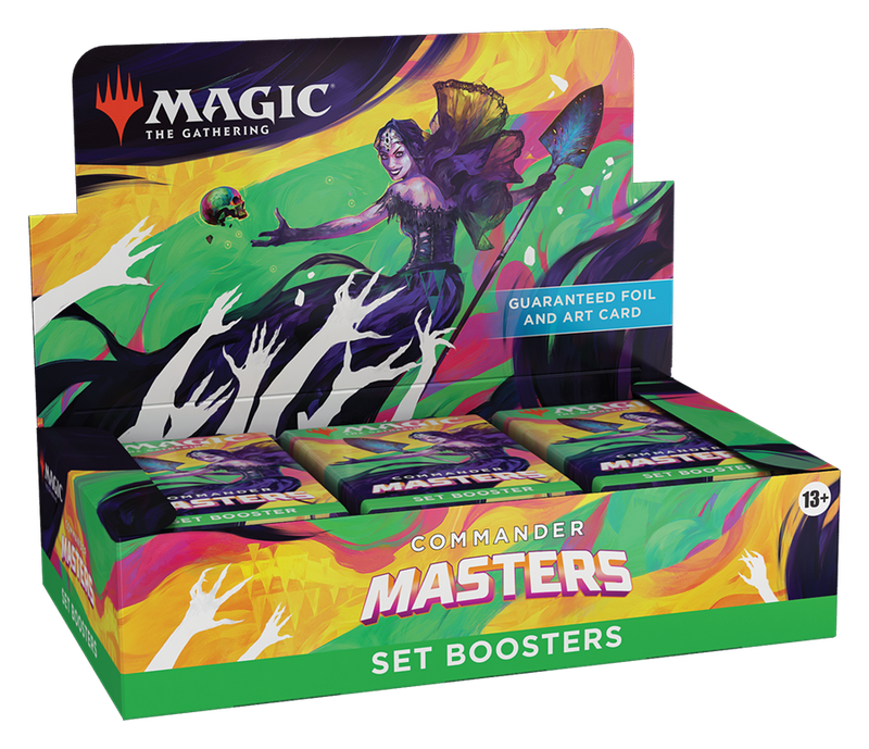 Commander Masters Set Booster Display (Englisch) - Magic: The Gathering