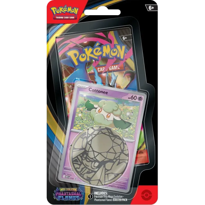 ME02 Phantasmal Flames 1-Pack Blister Cottonee - Pokemon
