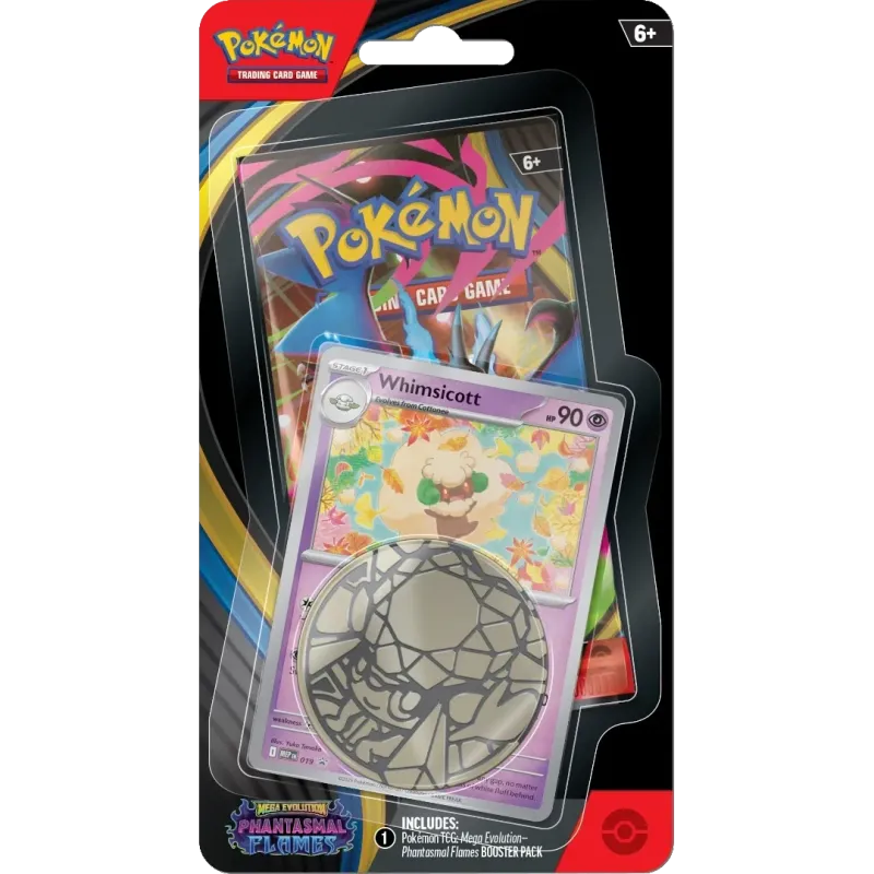 ME02 Phantasmal Flames 1-Pack Blister Whimsicott - Pokemon