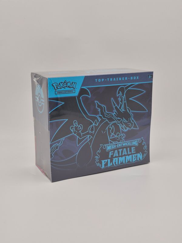 ME02 Fatale Flammen Top Trainer Box Glurak - Pokemon