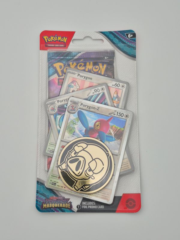 SV06 Twilight Masquerade Premium Checklane Blister Porygon-Z, Porygon-2 & Porygon - Pokemon