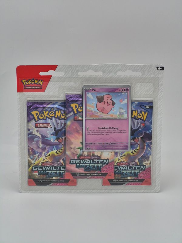 KP05 Gewalten der Zeit 3-Pack Blister Pii - Pokemon
