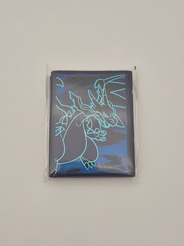 Fatale Flammen Kartenhüllen Sleeves - Mega Glurak X - Pokemon