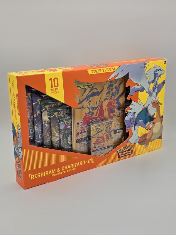 Tag Team Reshiram & Charizard GX Premium Collection - Pokemon