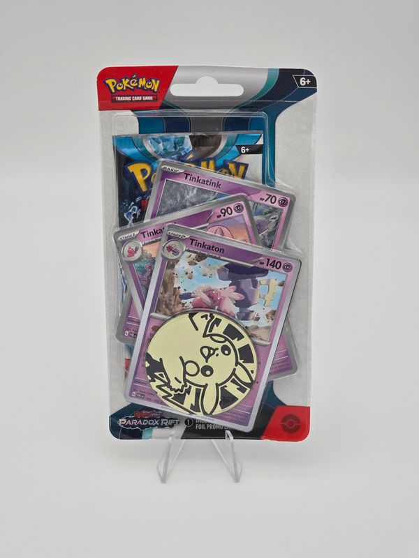 Paradox Rift SV04 Premium Checklane Blister Tinkaton - Pokemon