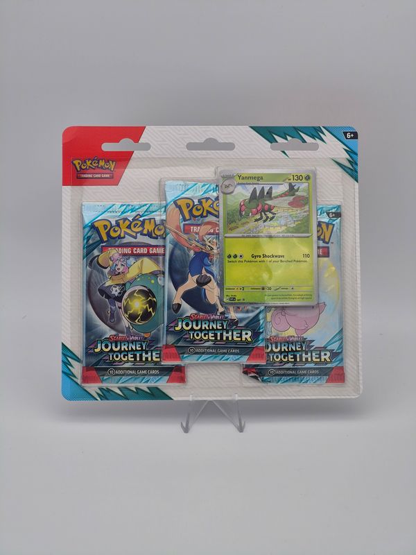 SV09 Journey Together 3-Pack Blister Yanmega - Pokemon
