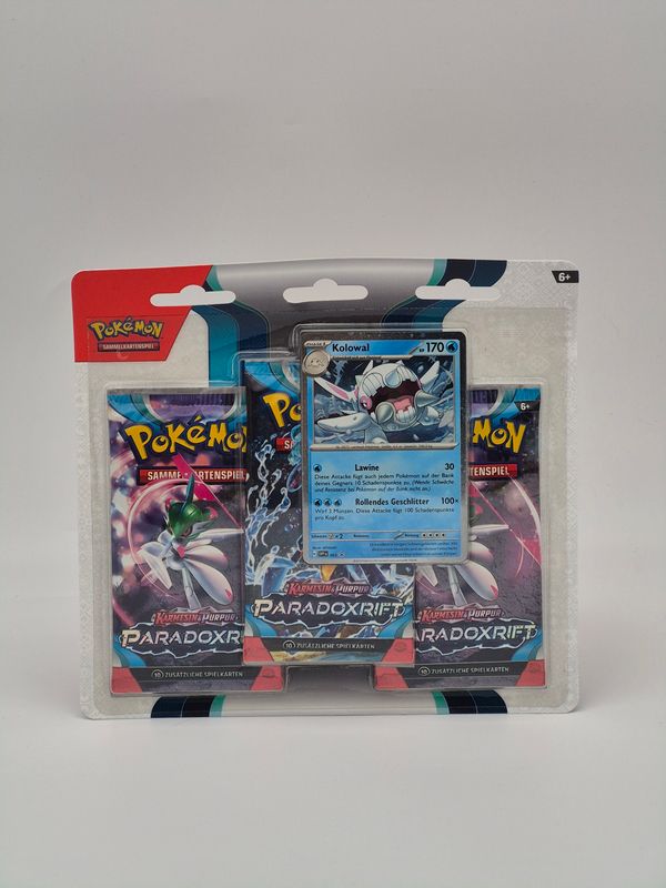KP04 Paradoxrift 3-Pack Blister Kolowal - Pokemon