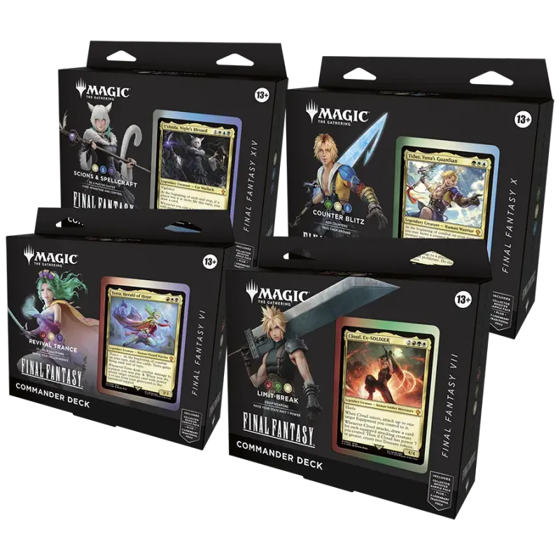 FINAL FANTASY - Commander Deck Bundle (Englisch) - Magic: The Gathering