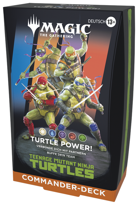 Teenage Mutant Ninja Turtles Commander Deck (Deutsch) - Magic: The Gathering