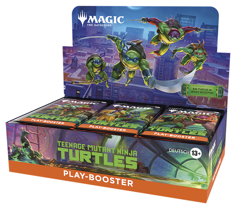 Teenage Mutant Ninja Turtles Play Booster Display (Deutsch) - Magic: The Gathering