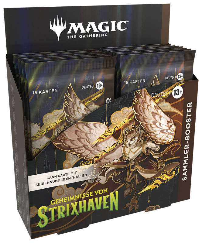 Geheimnisse von Strixhaven Sammler Booster Display (Deutsch) - Magic: The Gathering