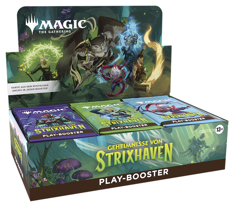 Geheimnisse von Strixhaven Play Booster Display (Deutsch) - Magic: The Gathering