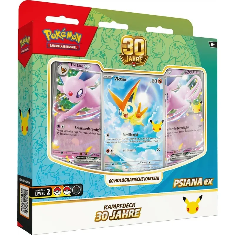 30 Jahre Kampfdeck Tag Psiana-ex - Pokemon