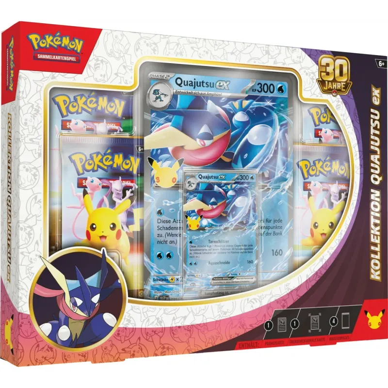 30 Jahre Kollektion Quajutsu ex - Pokemon