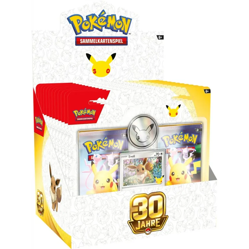 30 Jahre 2-Pack Blister Evoli - Pokemon