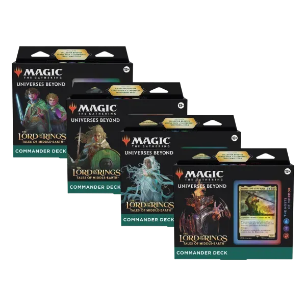 The Lord Of The Rings - Tales Of Middle Earth Commander Deck Bundle (Englisch) - Magic: The Gathering