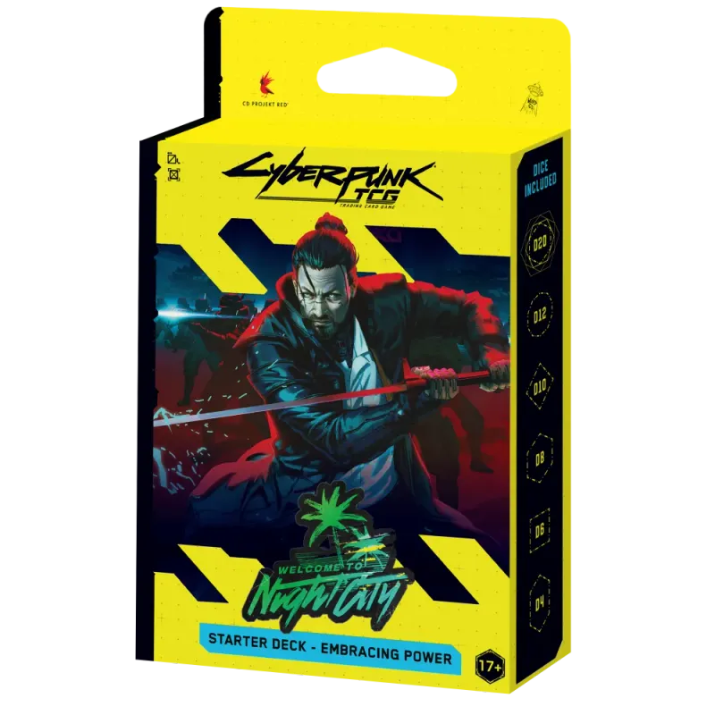 Welcome To Night City Starter Deck - Embracing Power - Cyberpunk TCG