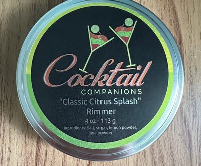 Cocktail Companion - Rimmer - Classic Citrus Splash