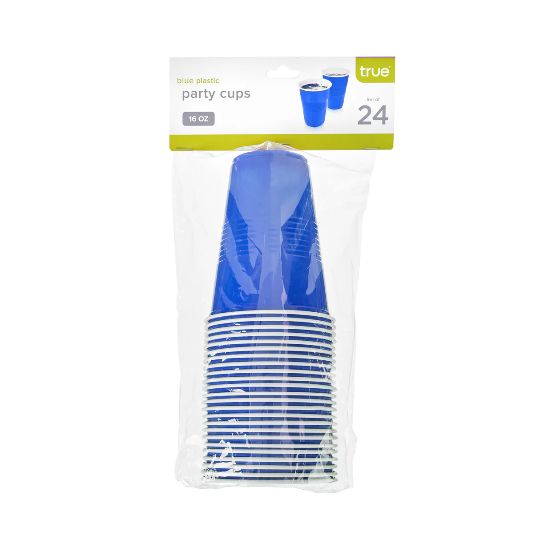 16oz Blue Party Cups - 24 pack