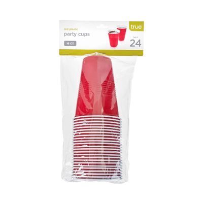 16oz Red Party Cups - 24 pack