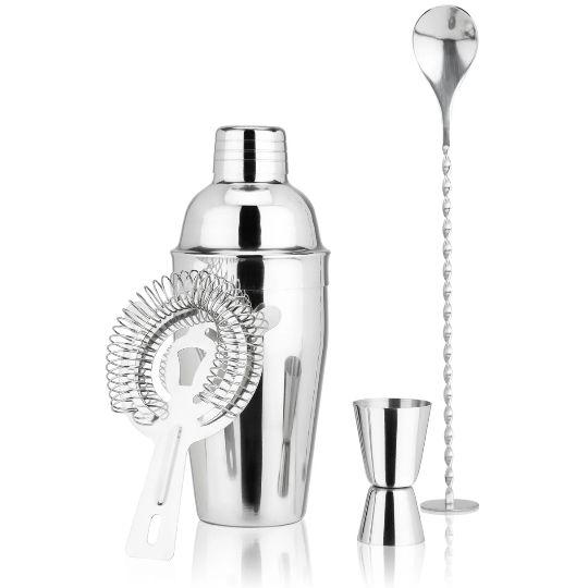 4-piece barware set SS