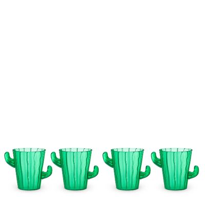 Cactus Shot Glasses - Set of 4