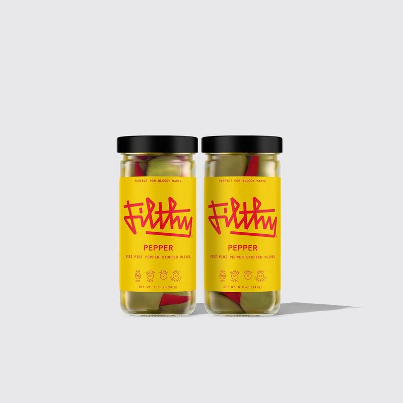 Filthy Olives - Hot Pepper