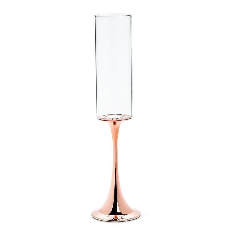 Champagne Flute - Copper Base