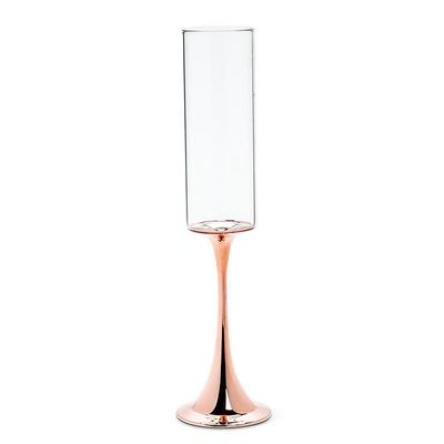 Champagne Flute - Copper Base