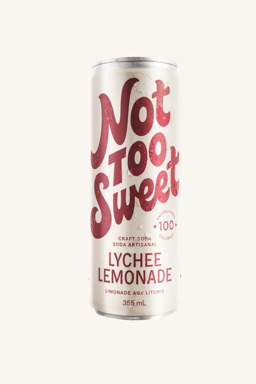 Not Too Sweet, flavour: Lychee Lemonade