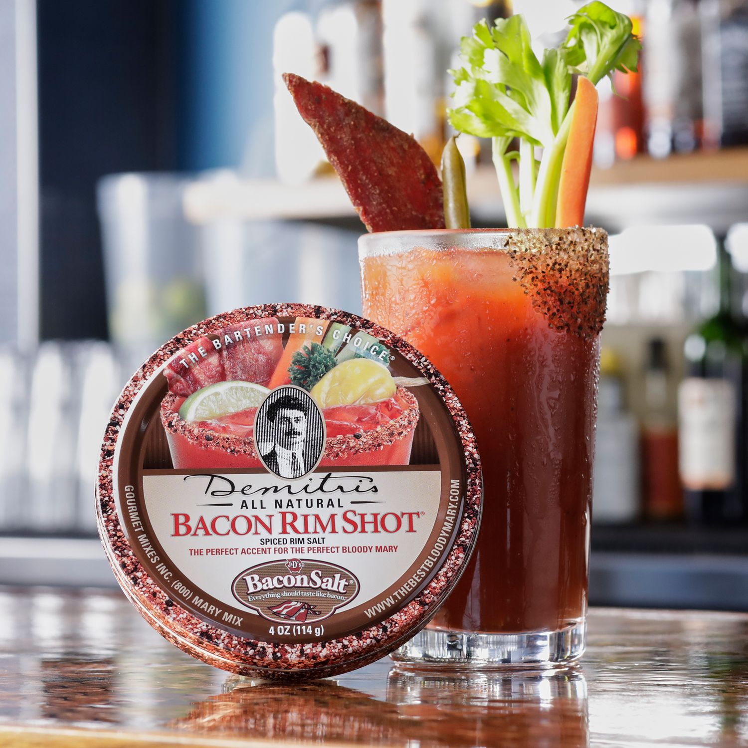 Demetris Rim Salt - Bacon Bloody Mary