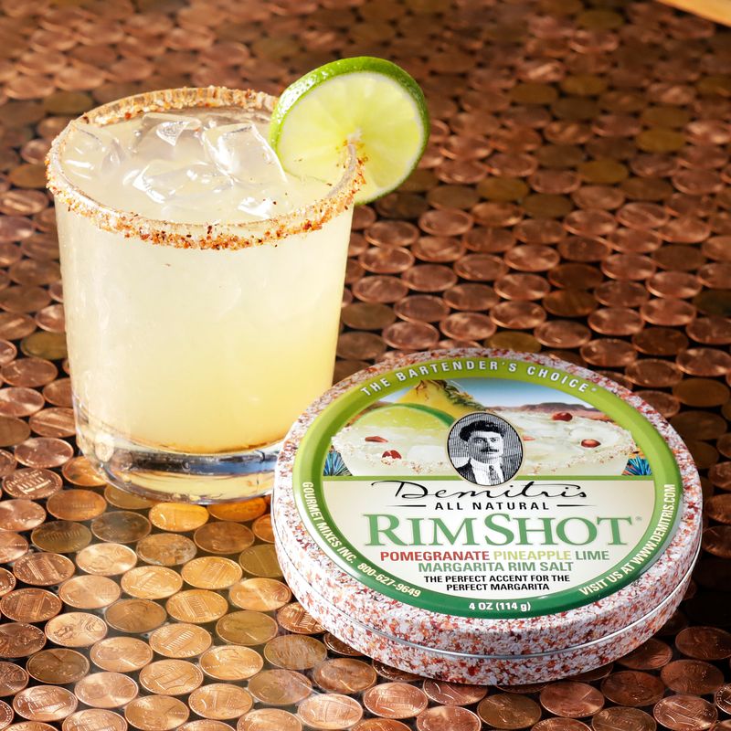 Demetris Rim Salt - Pomegranate / Pineapple / Lime Margarita