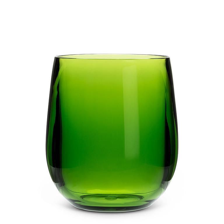 Glassware - Heavy Tumbler Green