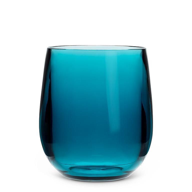 Glassware - Heavy Tumbler Turquoise