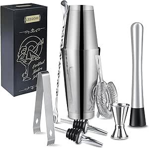 Cocktail Shaker Set - 8 piece
